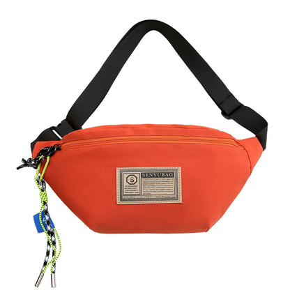 Men's Trendy Simple Lightweight Boys Match Cycling Waist Packs