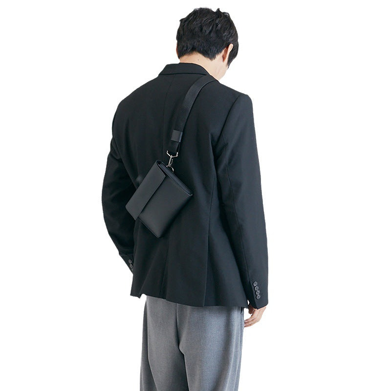 Sacs messagers pour hommes High Sense Boys Flip Square à la mode pour hommes