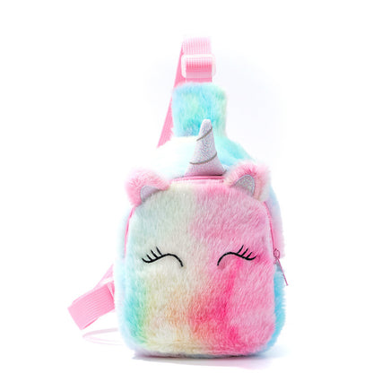 Children's Unicorn Cartoon Cute Change Small Children's Waist Packs