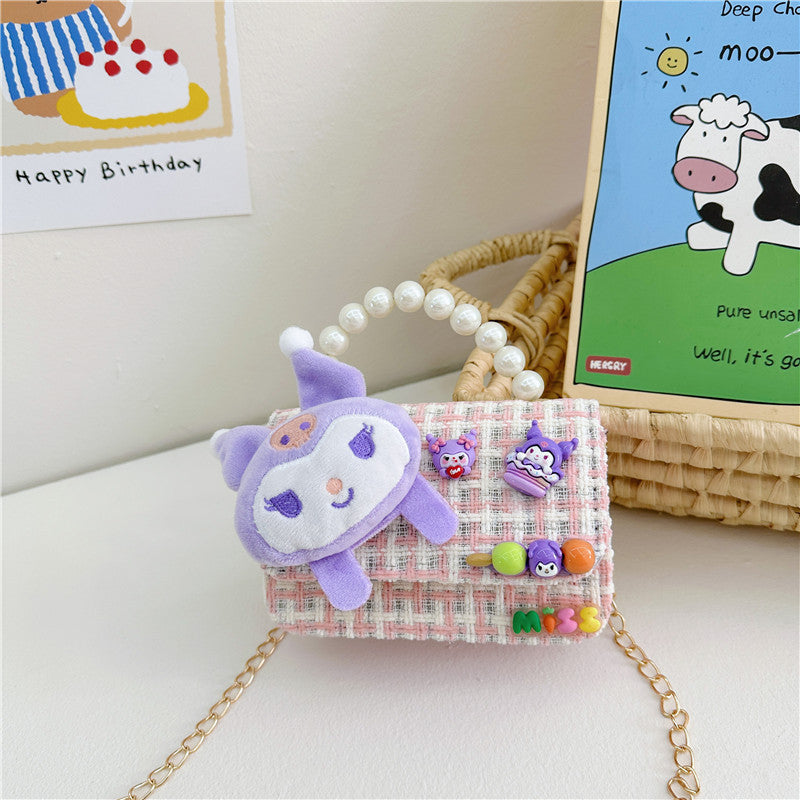 Children's Western Style Chain Trendy Princess Portable Bags