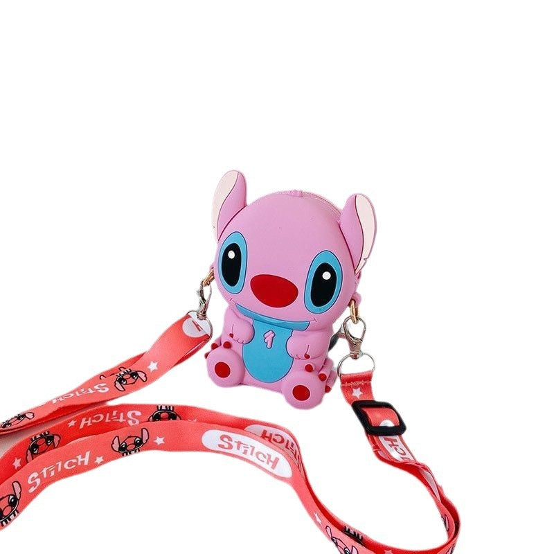 Silicone Small Cartoon Stitch Female Cute Children's Coin Purse