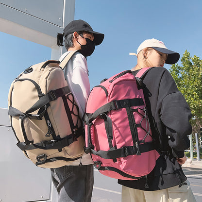 Basket-ball portable à décompression de grande capacité, séparation sèche et humide avec sacs de voyage