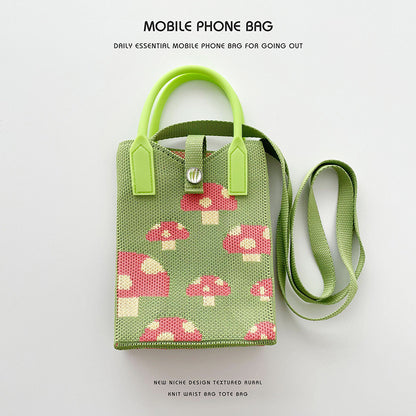 Innovative Cartoon Bear Mini Cell Design Handbags