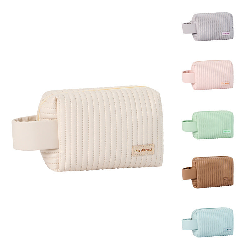 Cake Hand Cosmetics Storage Portable Wash Cosmetic Bags