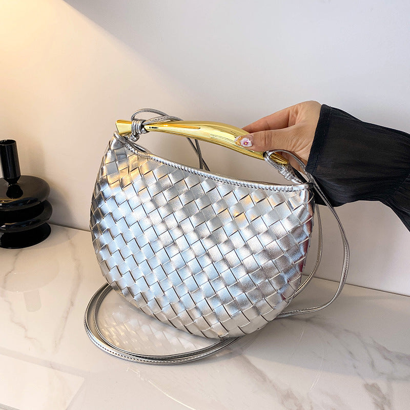 Women's Sardine Sier Woven Fashion Dinner Wedding Handbags