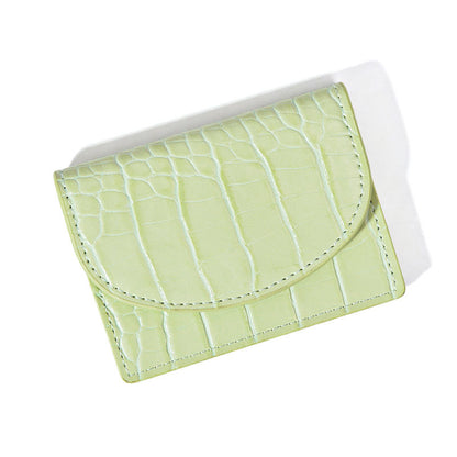 Dopamine Color Matching Korean Solid Simple Ladies Wallets