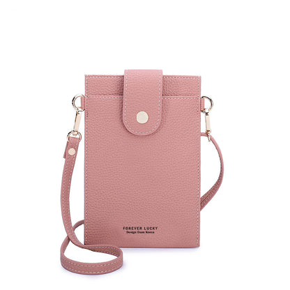 Women's Cell Solid Color Summer Fashion Simple Phone Bags