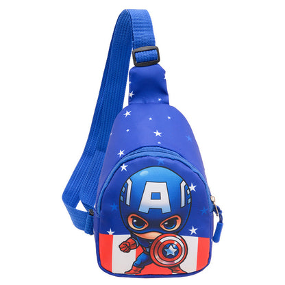 Children's Korean Style Fashion Cartoon Cute Boy Children's Shoulder Bags