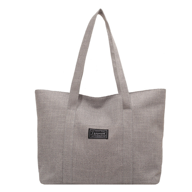 Sac fourre-tout tendance pour femme, grand sac à bandoulière simple et portable