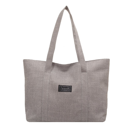 Sac fourre-tout tendance pour femme, grand sac à bandoulière simple et portable