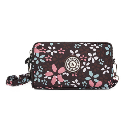 Mini-pochette polyvalente en toile pour femme