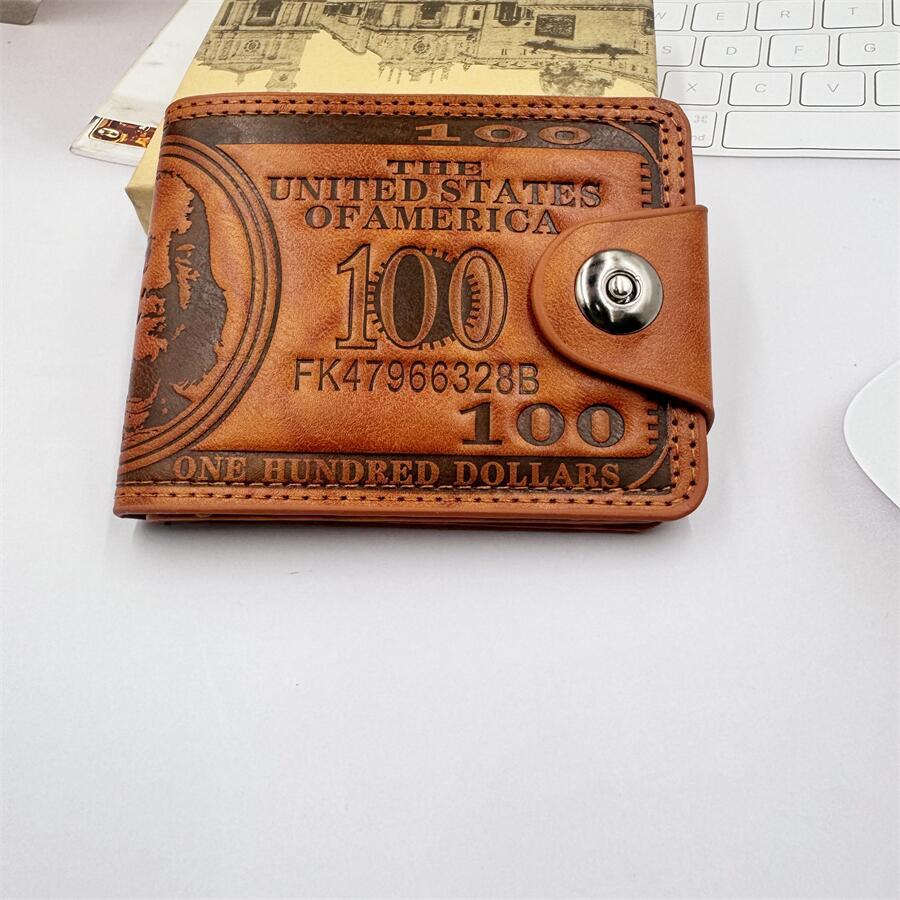 Men's New Slouchy Beautiful Trendy Short Men's Wallets