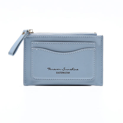 Women's Classic Korean Short Thin Simple Ladies Wallets