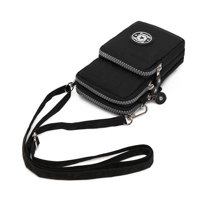 Women's Mobile Big Screen Halter Wrist Running Phone Bags