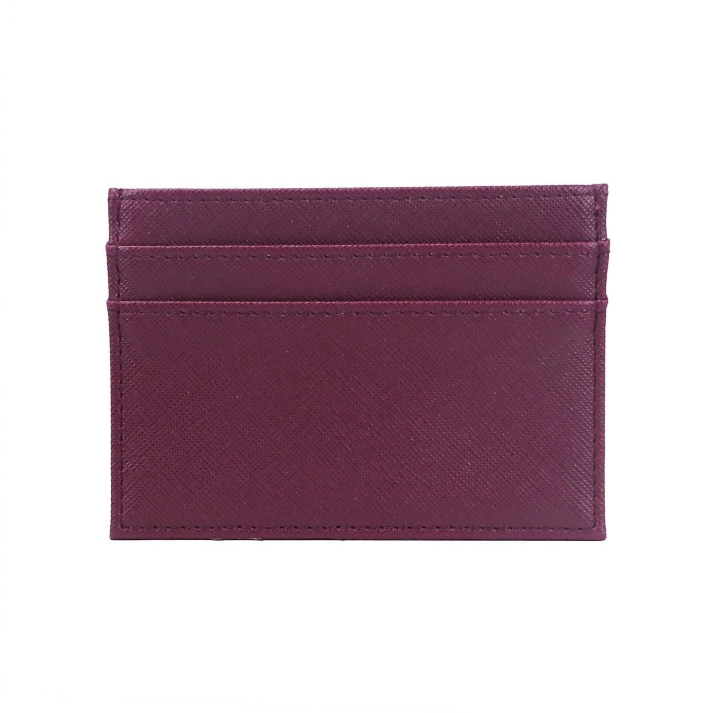 Porte-cartes en cuir de grande capacité pour femme