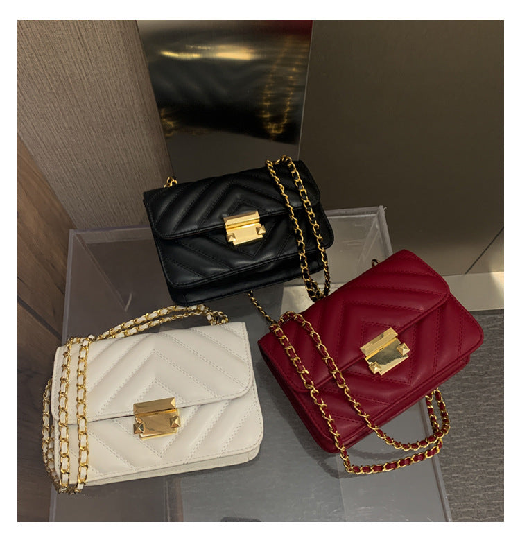 New Women's Fashion Retro Chain Western Crossbody Bags