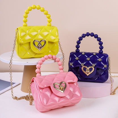 Candy Color One Mini Chain Pearl Bags