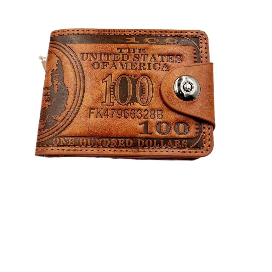 Men's New Slouchy Beautiful Trendy Short Men's Wallets