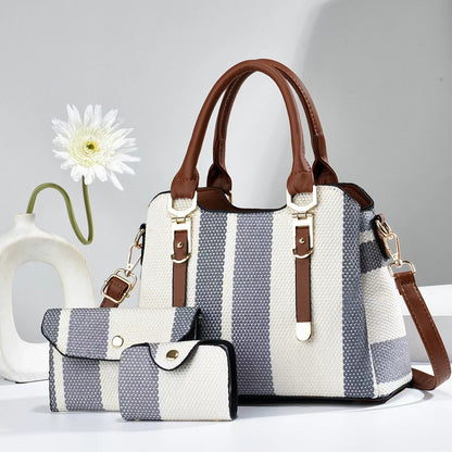 Women's Korean Fashionable Large Lady Temperament Handbags