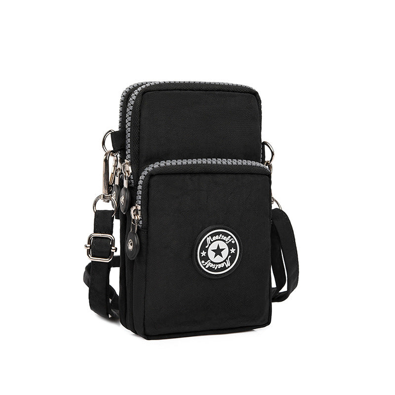 Women's Mobile Big Screen Halter Wrist Running Phone Bags