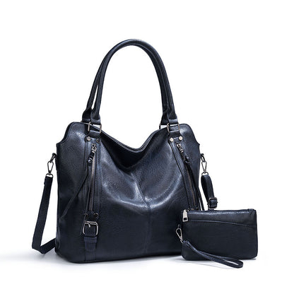 Women's Large Portable Tote Soft Leather Capacity Handbags