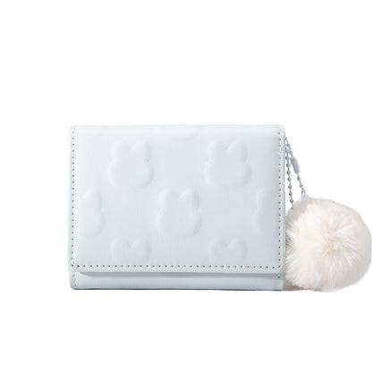 Rabbit Fresh Sweet Beautiful Niche Mori Ladies Wallets