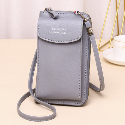 Women's Mobile Large Capacity Solid Color Fashion Phone Bags