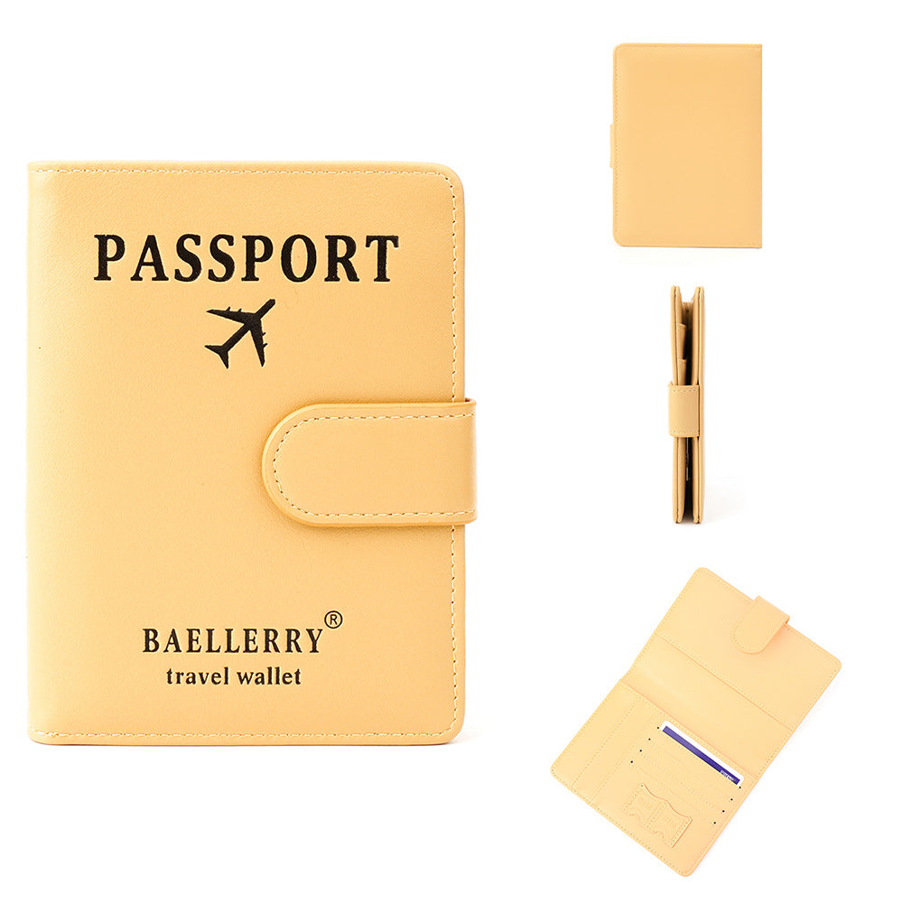 Durable Neutral Passport Multifunctional Air Ticket Id Package