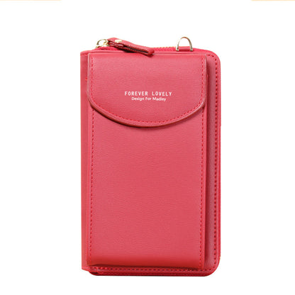 Women's Long Clutch Large Capacity Mobile Zipper Phone Bags