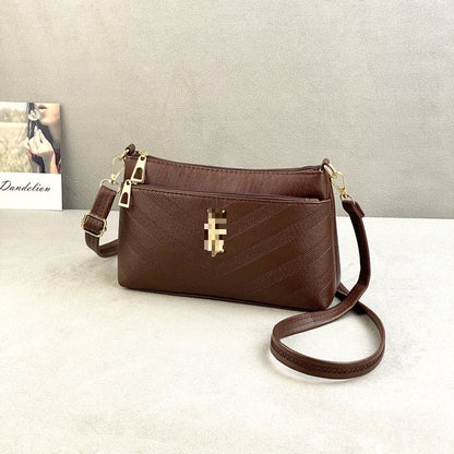 Women's Fox Embossed Mom Fashion Pouch Trendy Crossbody Bags