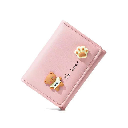 Women's Durable Korean Short Simple Clutch Ladies Wallets