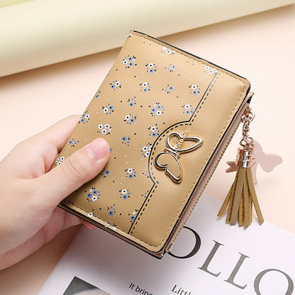 Women's Short Small Fashion Hasp Zipper For Ladies Wallets