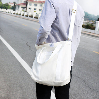 Women's & Men's Simple Canvas And Korean Men's Messenger Bags