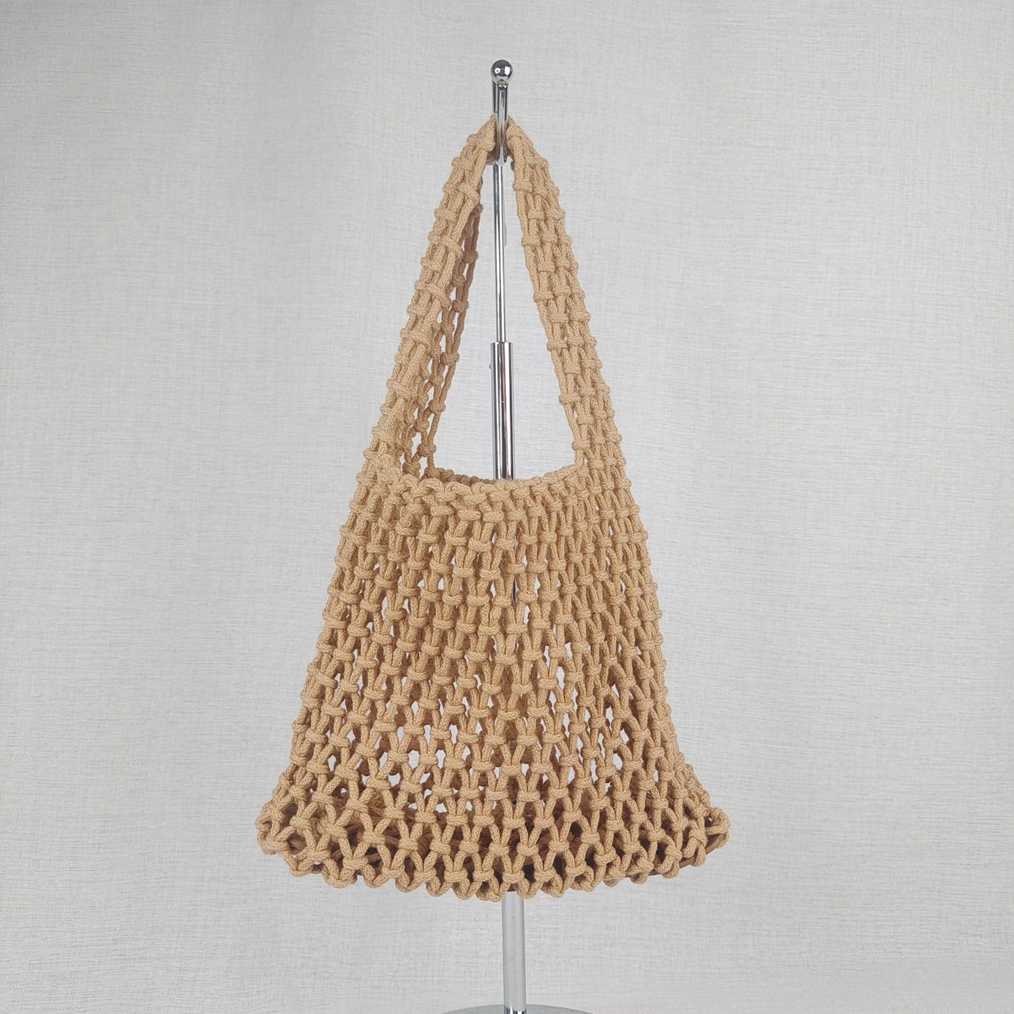 Women's Straw Cotton String Hand-woven Korean Style Handbags