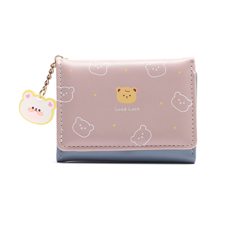 Women's Korean Short Female Fashion Cartoon Purses