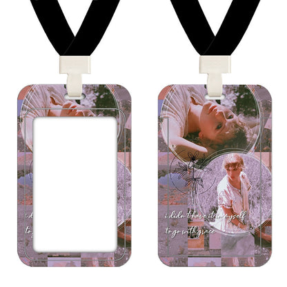 Campus Bus Meal Access Control Transparent Card Holder