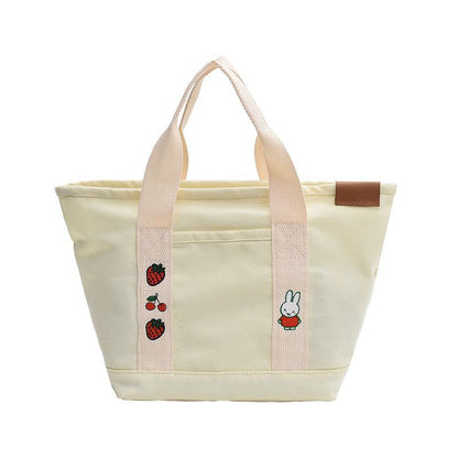 Women's Rabbit Embroidery Cute Canvas Mom Outing Handbags