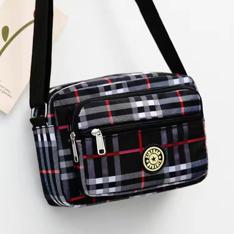 Women's Korean Style Oxford Mummy Flower Cloth Crossbody Bags