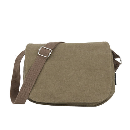 Women's Tooling Style Fashion Retro Washed Canvas Shoulder Bags