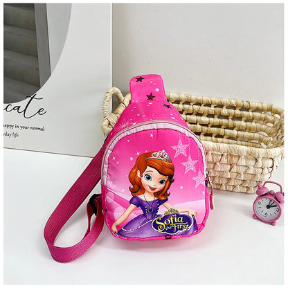 Children's Cute Cartoon Boys Fashionable Style Children's Shoulder Bags