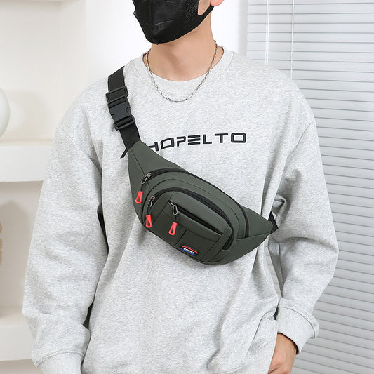 Men's Retro Trendy Multifunctional Stall Business Checkout Men's Waist Packs