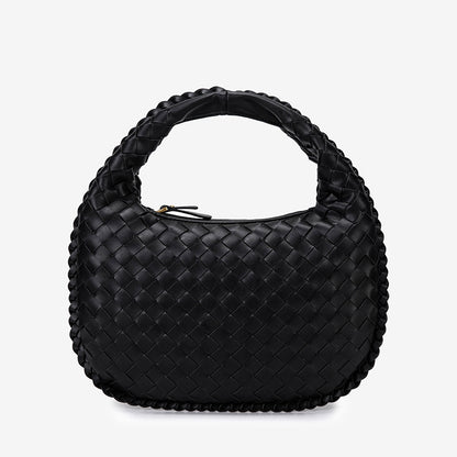 Women's Woven Vintage Vegetable Basket Underarm Portable Handbags