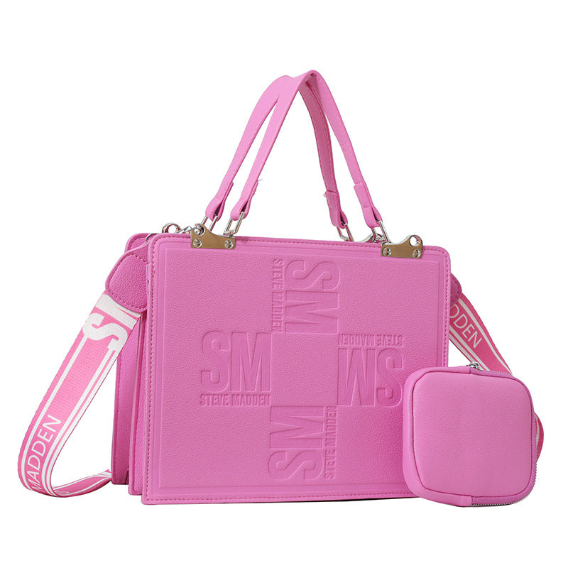 Women's Tote Fashion Embossing Candy Color For Crossbody Bags