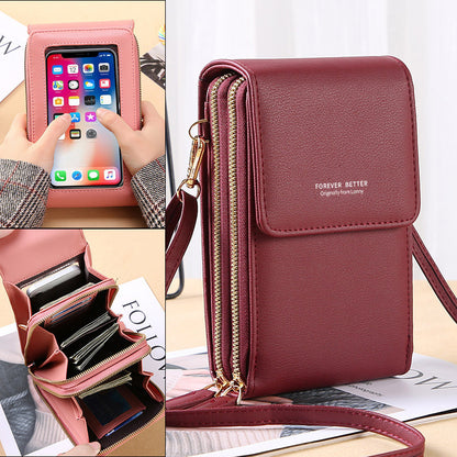 Women's Touch Screen Fashion Korean Mini Daily Phone Bags