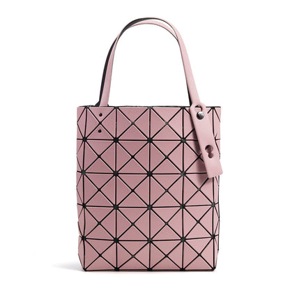 Women's Fashion Geometry Pattern Diamond Small Square Handbags