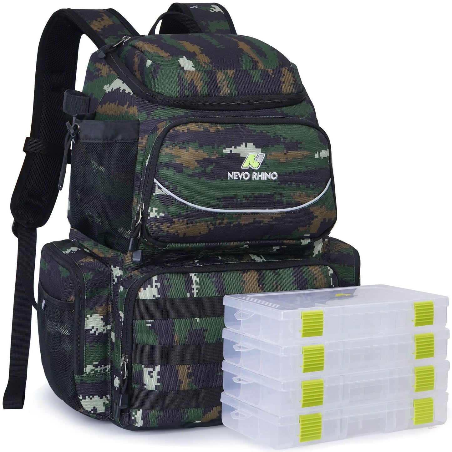 Nouveaux sacs à dos de sport camouflage multifonctionnels pour kit de pêche à la mode