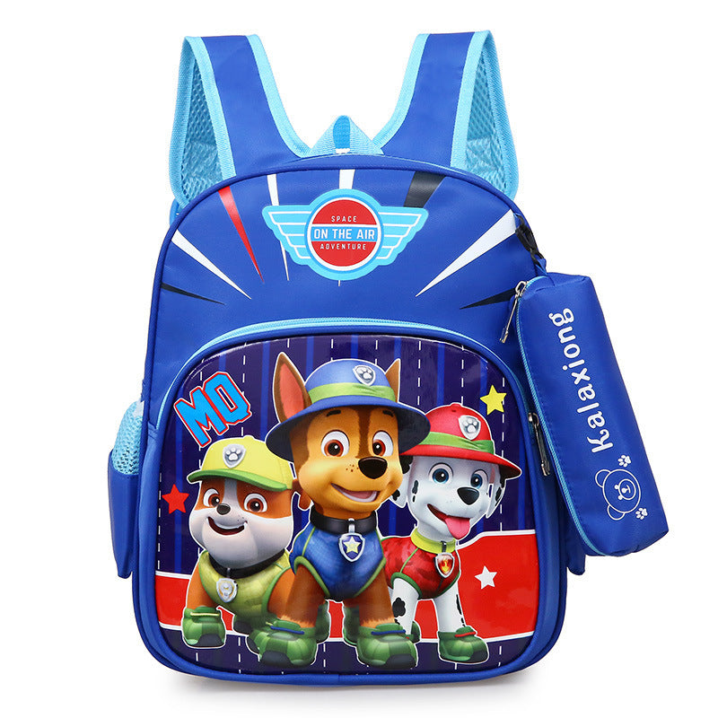 Sacs d'école maternelle de niveau Paw Patrol avec impression de dessins animés pour enfants