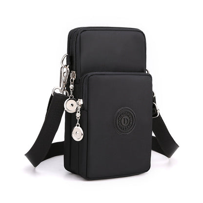 Innovative Female Oxford Cloth Vertical Mini Phone Bags