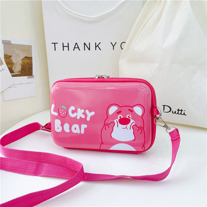 Children's Cartoon Small Korean Style Box Mobile Children's Shoulder Bags