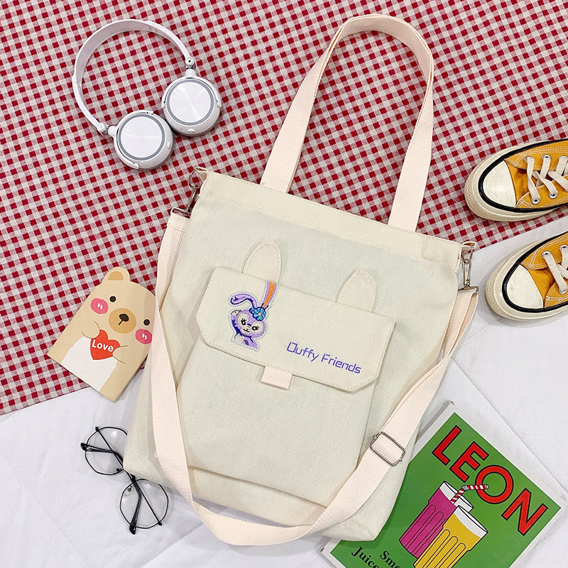 Korean Style Fashion Popular Simple Cute Canvas Bags